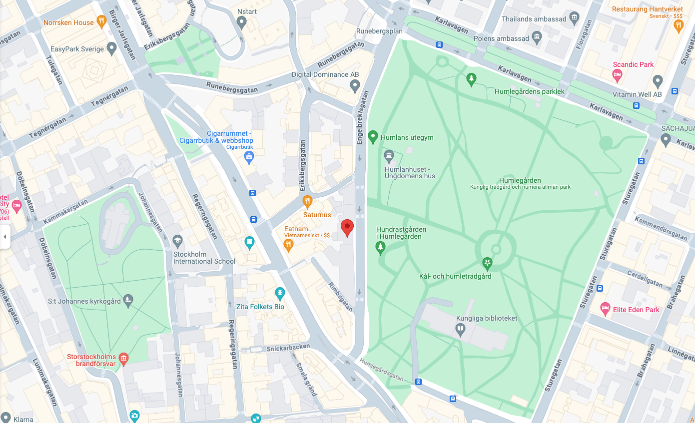 Google maps kartbild
